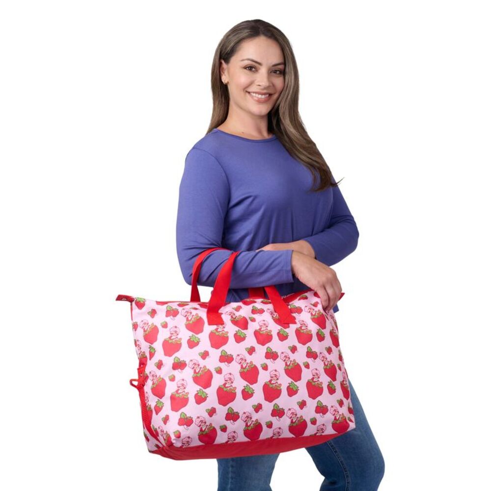 New Strawberry Shortcake Overnighter Travel Duffel Bag Carry-On Large Weekender - Picture 10 of 10